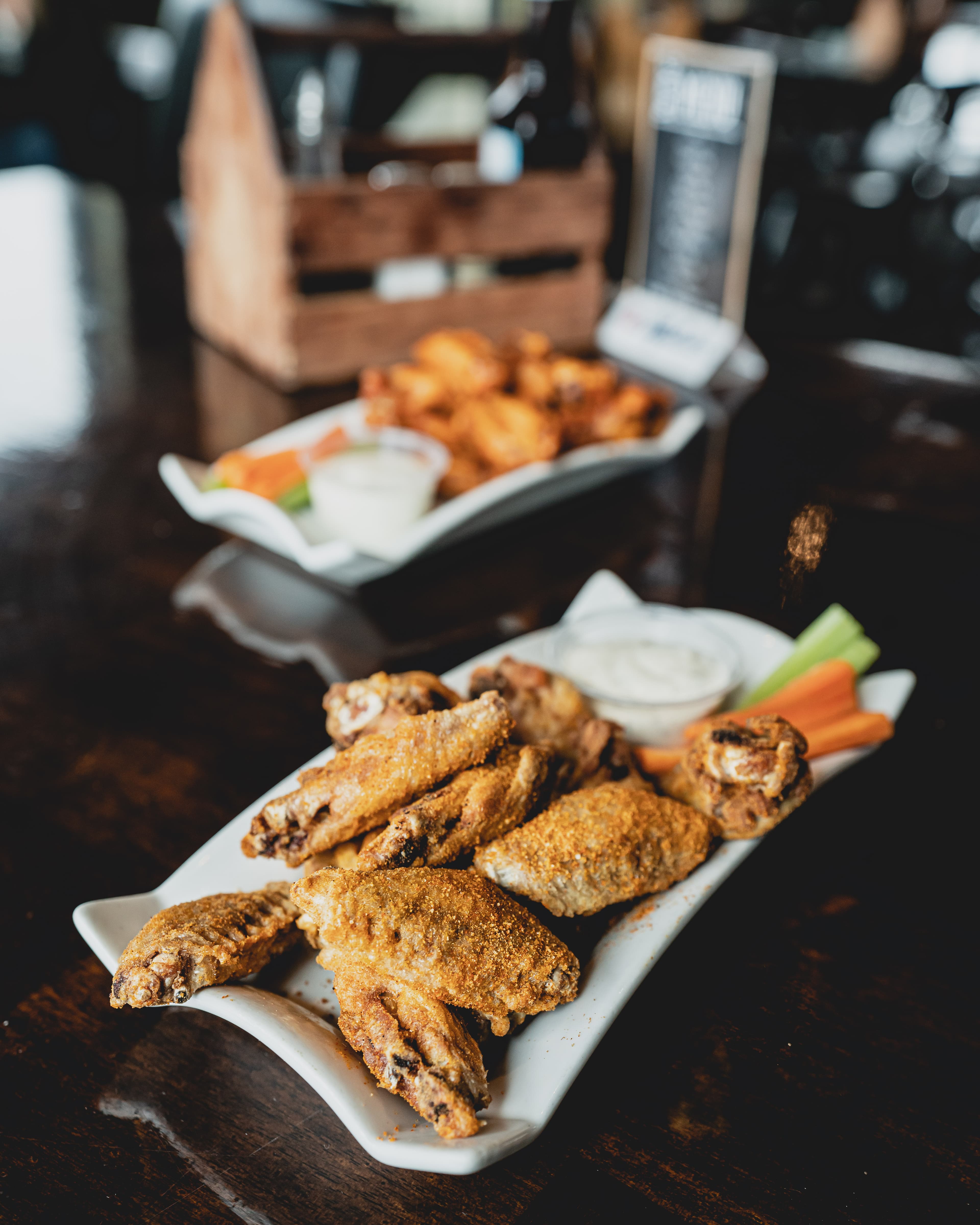 A plate of food from Oliver Street